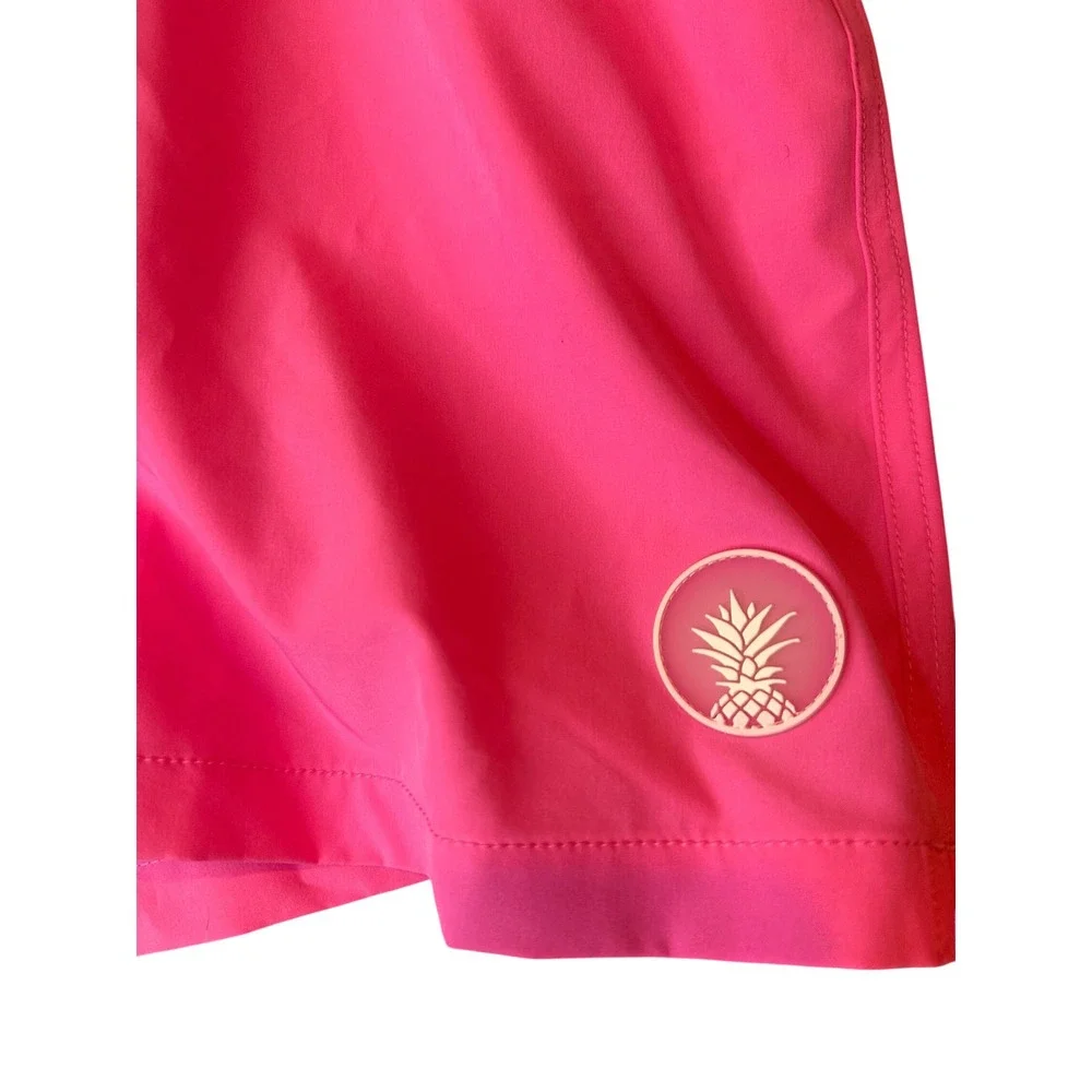 Chubbies The Avalons Mens XXL Neon Pink 5.5 Inch Swim Trunks 131221-016 NWT
